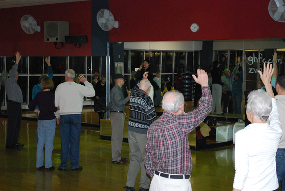 Gainesville Health & Fitness Center, Intro to Ballroom